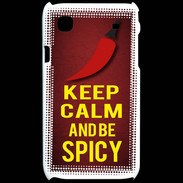 Coque Samsung Galaxy S Keep Calm and Be Spicy Rouge