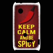 Coque Sony Xperia Typo Keep Calm and Be Spicy Rouge
