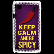 Coque Samsung Galaxy S Keep Calm and Be Spicy Violet