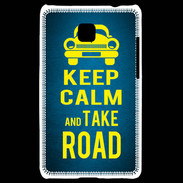 Coque LG Optimus L3 II Keep Calm and Take o road 2 Bleu