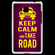 Coque LG Optimus L3 II Keep Calm and Take o road 2 Rose