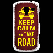 Coque Samsung Galaxy Ace 2 Keep Calm and Take o road 2 Rouge