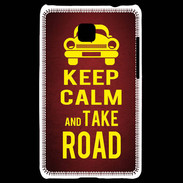 Coque LG Optimus L3 II Keep Calm and Take o road 2 Rouge