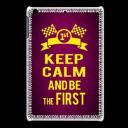 Coque iPadMini Keep Calm and Be the First Rose