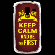 Coque Samsung Galaxy Ace 2 Keep Calm and Be the First Rouge