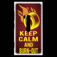 Coque Nokia Lumia 920 Keep Calm and Burn Out Rouge