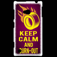 Coque Nokia Lumia 720 Keep Calm and Burn Out Rose