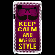 Coque Samsung Galaxy S Keep Calm and Have a good Style Rose