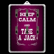 Porte clés Keep Calm and Take Jack Rose
