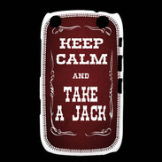 Coque Blackberry Curve 9320 Keep Calm and Take Jack Rouge