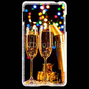Coque LG Optimus G Fête au champagne