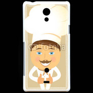 Coque Sony Xperia T Chef vintage