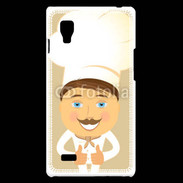 Coque LG Optimus L9 Chef vintage