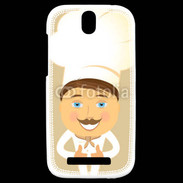 Coque HTC One SV Chef vintage