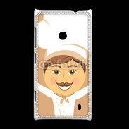 Coque Nokia Lumia 520 Chef vintage 2