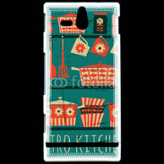 Coque Sony Xperia U Cuisine vintage
