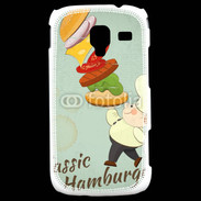 Coque Samsung Galaxy Ace 2 Hamburger vintage