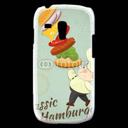 Coque Samsung Galaxy S3 Mini Hamburger vintage