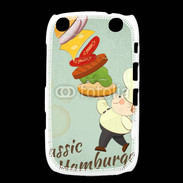 Coque Blackberry Curve 9320 Hamburger vintage