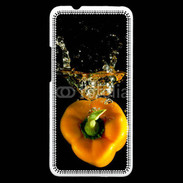 Coque HTC One Poivron jaune