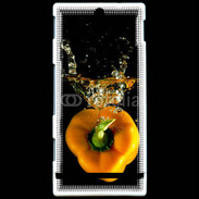 Coque Sony Xperia U Poivron jaune