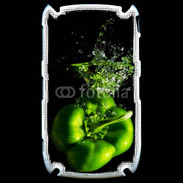 Coque Blackberry 8520 Poivron vert