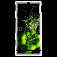 Coque Sony Xperia U Poivron vert