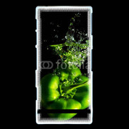 Coque Sony Xperia P Poivron vert