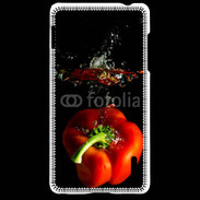 Coque LG Optimus G Poivron rouge