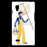 Coque LG Optimus L9 Marin pêcheur