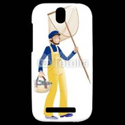 Coque HTC One SV Marin pêcheur