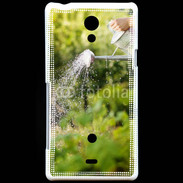 Coque Sony Xperia T Jardinier
