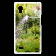 Coque LG Optimus L9 Jardinier