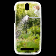 Coque HTC One SV Jardinier