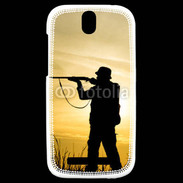 Coque HTC One SV Chasseur 7
