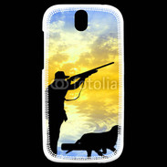 Coque HTC One SV Chasseur 8