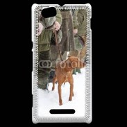 Coque Sony Xperia M Chasseur 12