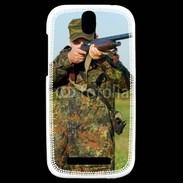 Coque HTC One SV Chasseur 15
