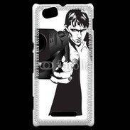 Coque Sony Xperia M Gun
