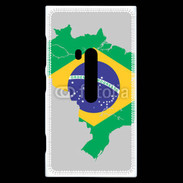 Coque Nokia Lumia 920 Drapeau Brésil coupe du monde 2014