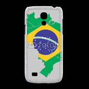 Coque Samsung Galaxy S4mini Drapeau Brésil coupe du monde 2014