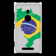 Coque Nokia Lumia 925 Drapeau Brésil coupe du monde 2014