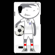 Coque LG Optimus L9 Footballeur