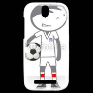 Coque HTC One SV Footballeur
