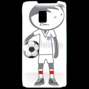 Coque LG P990 Footballeur