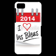 Coque Blackberry Z10 J'aime les bleus 2014