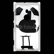 Coque Nokia Lumia 925 J'aime le foot
