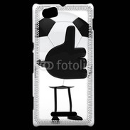 Coque Sony Xperia M J'aime le foot