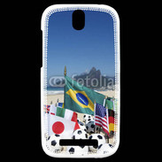 Coque HTC One SV Coupe du monde Brésil 9