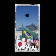 Coque Nokia Lumia 520 Coupe du monde Brésil 9